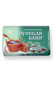 Мыло туалетное РУССКАЯ БАНЯ хвойное 100 г (Свобода)