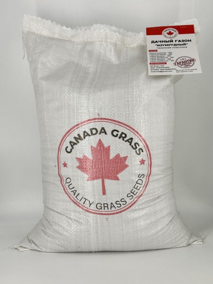 Canada Grass, Универсальный декоративный дачный газон Изумрудный семена, 10 кг