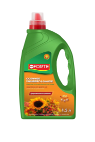 Жидкое комплексное удобрение Bona Forte Универсальное осеннее, 1,5л Жидкое комплексное удобрение Bona Forte Универсальное осеннее, 1,5л